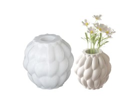 Molde silicona mini florero nordico 3D 